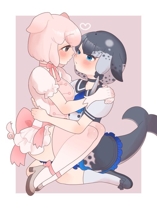 イッカクちゃん💖ブタちゃん 