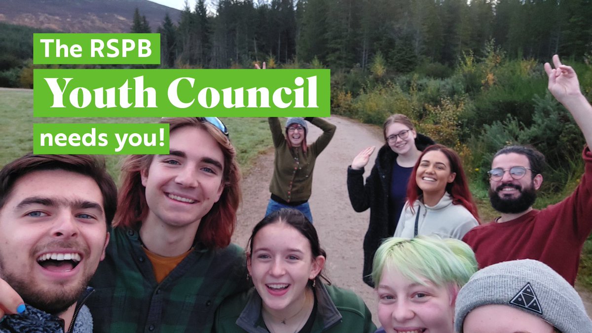 Applications for our Youth Council are open! Passionate about nature and aged 16-24? Then this is perfect for you. Know someone who fits the bill? Then tell them about this incredible opportunity. Here's all the details: rspb.org.uk/about-us/how-w…