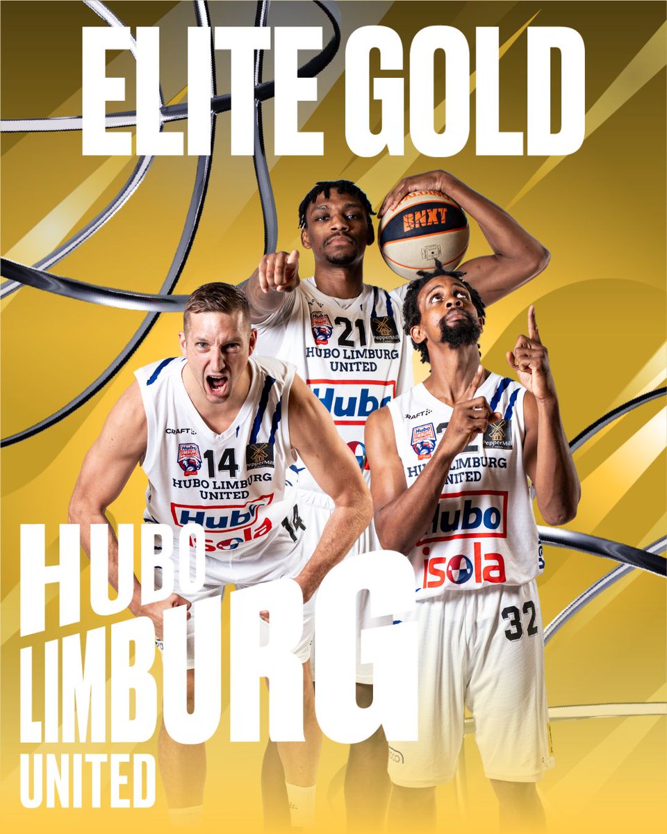 ELITE GOLD 🥇 2 more clubs qualified for Elite Gold🏀 Only 2 spots remaining for Belgium. Only 1 spot remaining for The Netherlands. Congrats @Donar_Official & @LimUtd 🏆 #bnxt