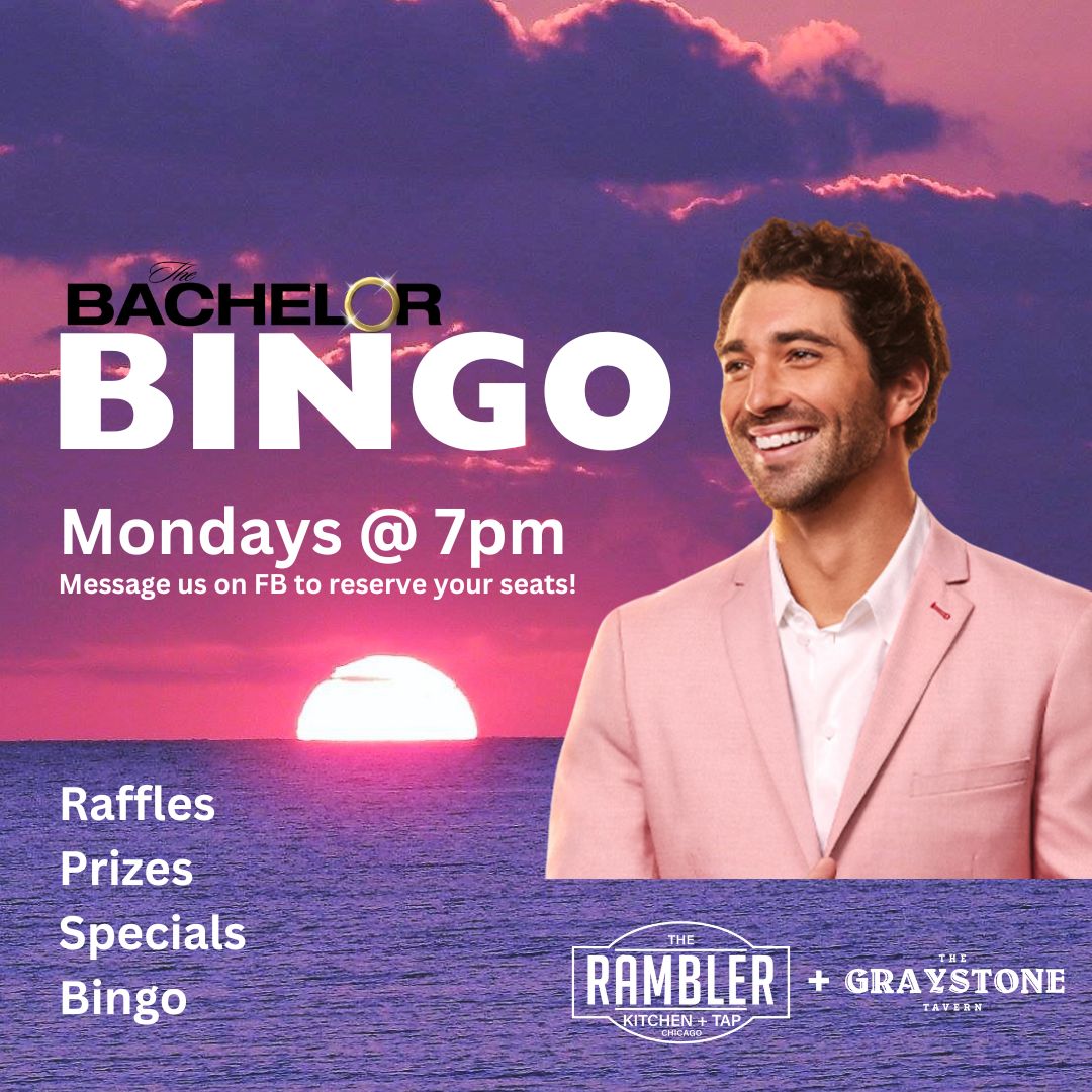 Week 2 of Joey's Journey to Find Love continues tonight at 7pm! Please message us on FB to save seats! 

Bingo, raffles, prizes, themed cocktails, and more!