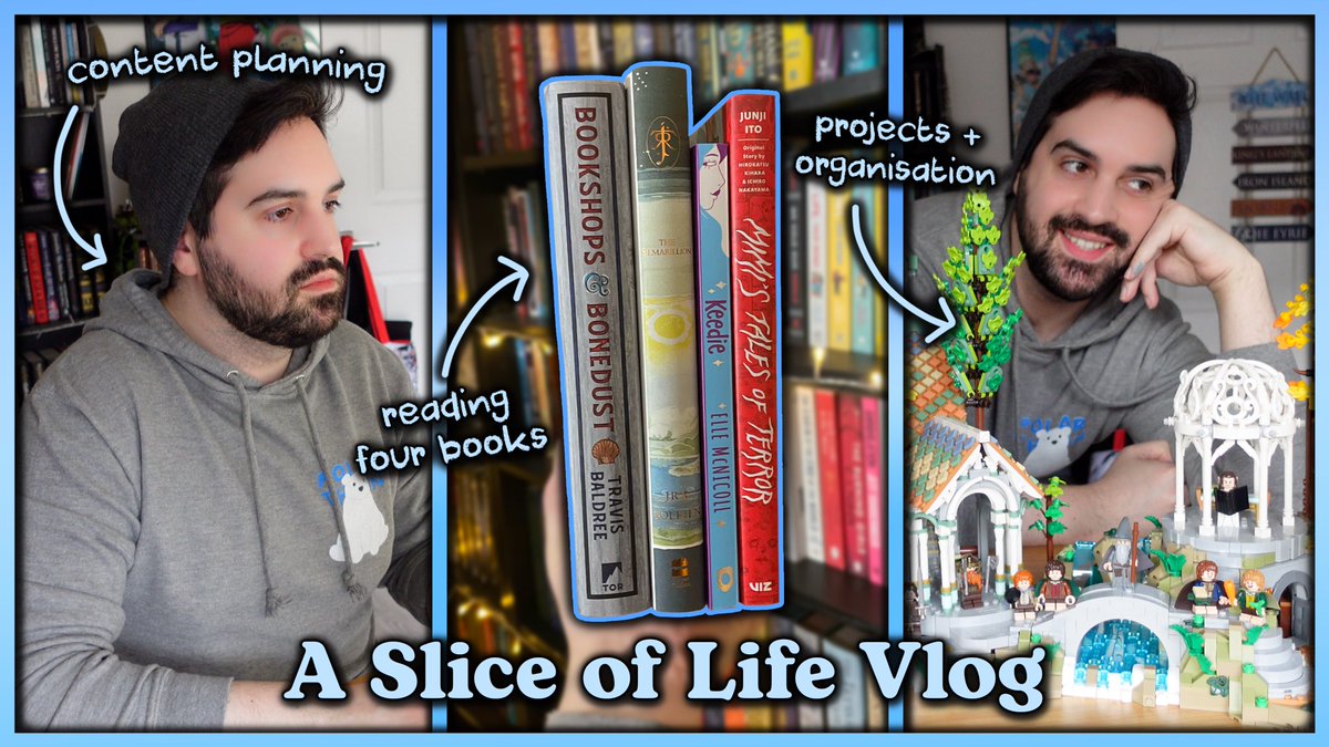 I spent a week reading what I wanted, built a massive LEGO set, planned my YouTube content for February, reorganised furniture and more in my new slice of life vlog 📚 youtu.be/m37rGnPWhyk