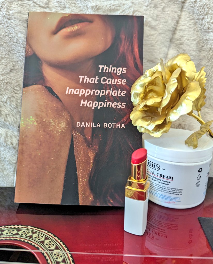 #Bookmail alert: Excited to dig into this book by @DanilaBotha. Things That Cause Inappropriate Happiness, is a collection of short stories diving into the struggles of fitting into the world.
