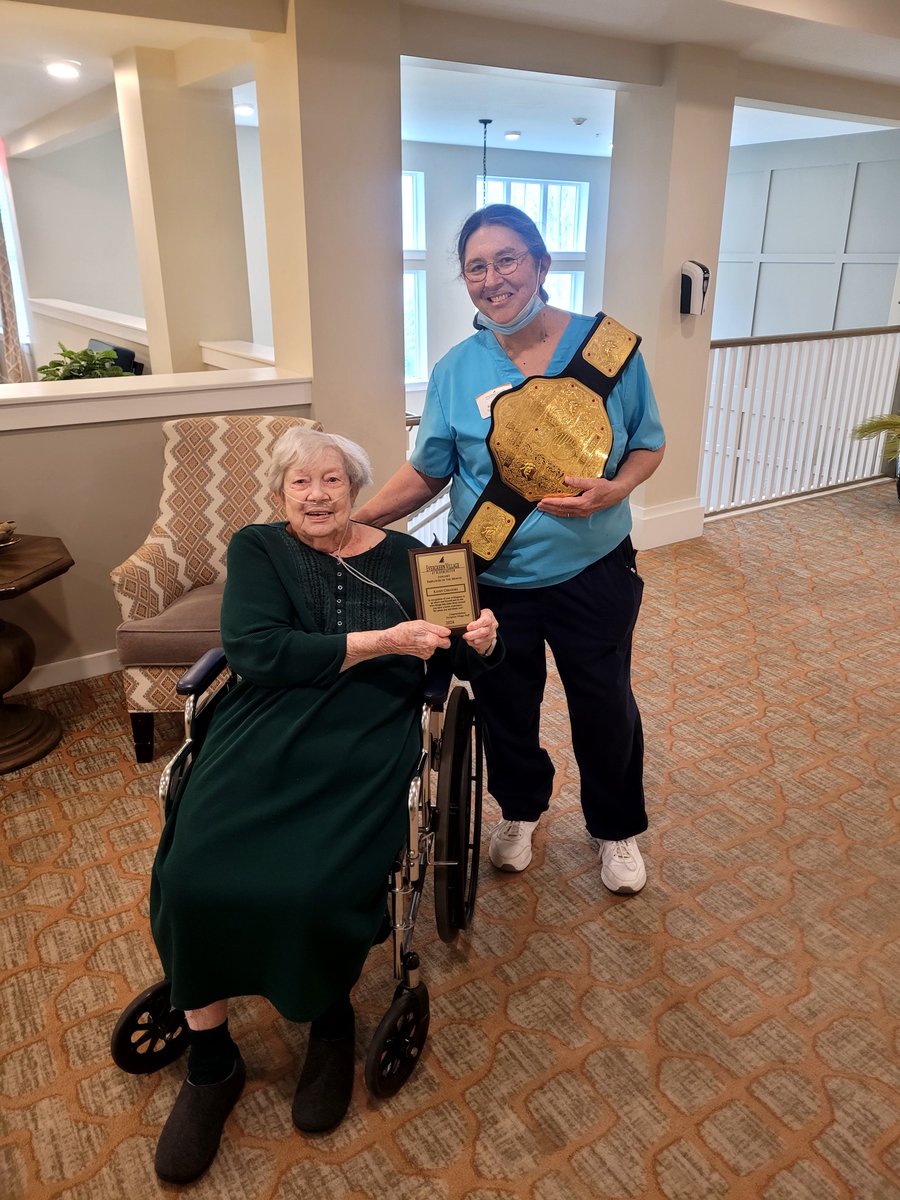 EVatBloomington's tweet photo. Congrats to our January Employee of the Month Kathy CeraJeski. Kathy was nominated by a large group of her peers, leaders and residents for her passion and efforts at Evergreen Village. We are thankful to have Kathy on our team and serving our residents. #EOM #ittakesavillage https://t.co/SmL0kcvOBg