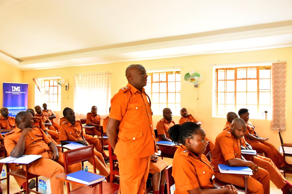Today, January 29th, 2024, Uganda Prisons Service (UPS) and Uganda Management Institute (UMI) launched a certificate course on institutional leadership meant for the second intake of Prisons intermediate staff and command course at Prisons Academy and Training School in Luzira.