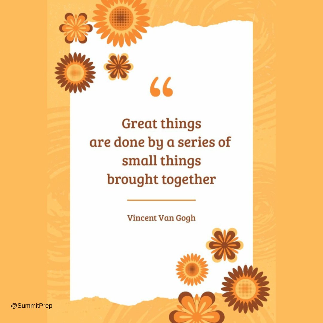 SummitPrep_'s tweet photo. The little things absolutely matter.

#Hardwork #Determination #Goals #Progress #LittleThings #MondayMotivation #Inspiration #Success #Student #TestPrep #TestScores #ACT #SAT #Tutor #Study #College #SummitPrep https://t.co/nU8IomtvXB