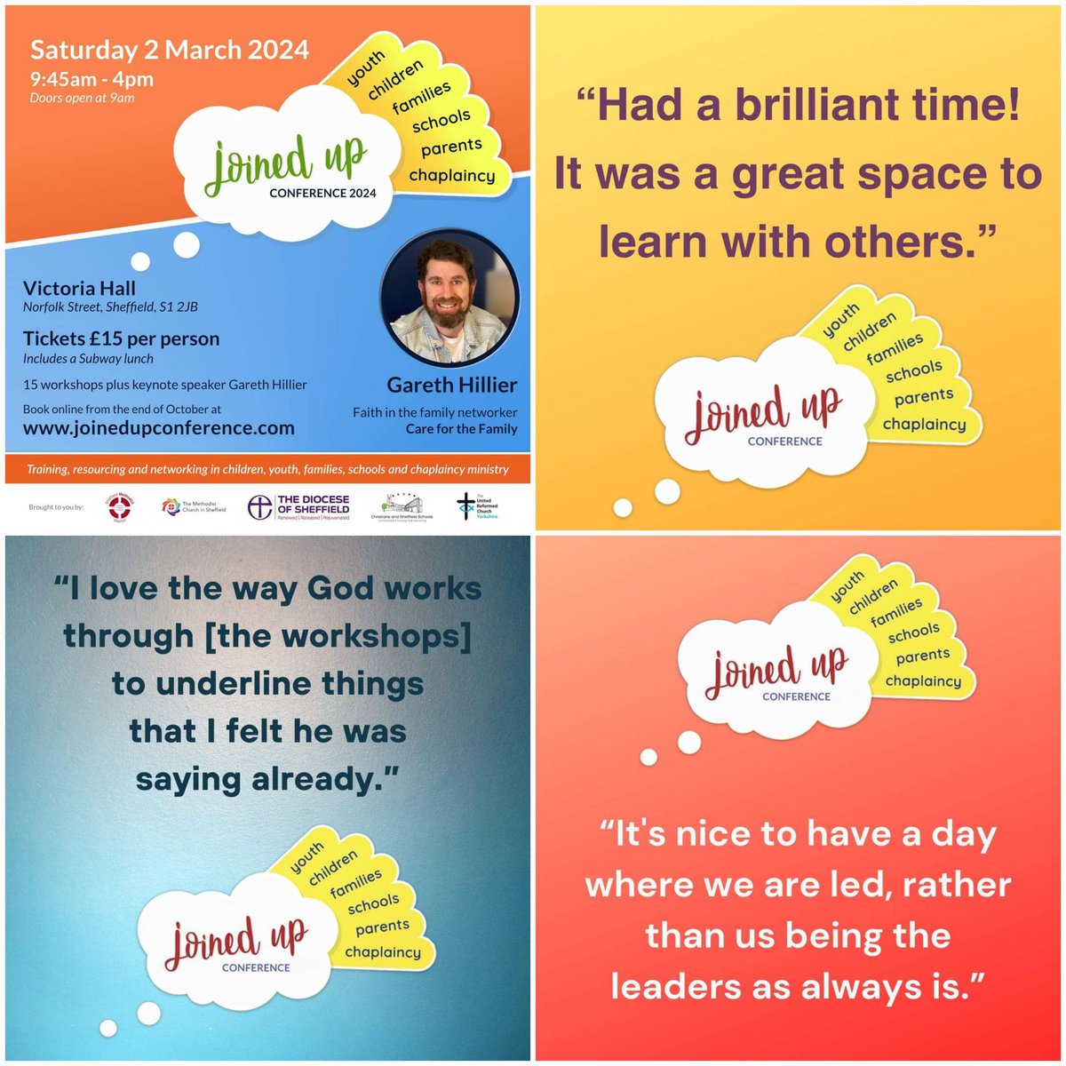 ChristiansSheff's tweet image. Booking open. Don't miss out.