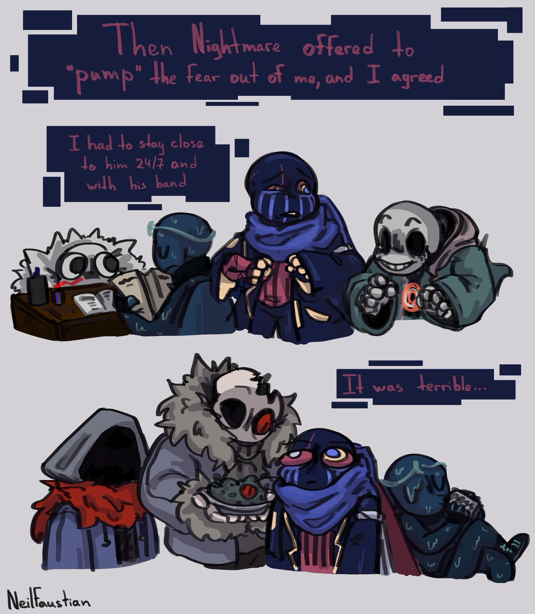 neilfaustian's tweet photo. Question: Error, what about your haptophobia? Have you got rid of your phobia yet?
#errormare #nighterror #errorsans #errortale #undertaleAU #NightmareSans #Dreamtale #FGOD #ask https://t.co/1OGGrysh5V