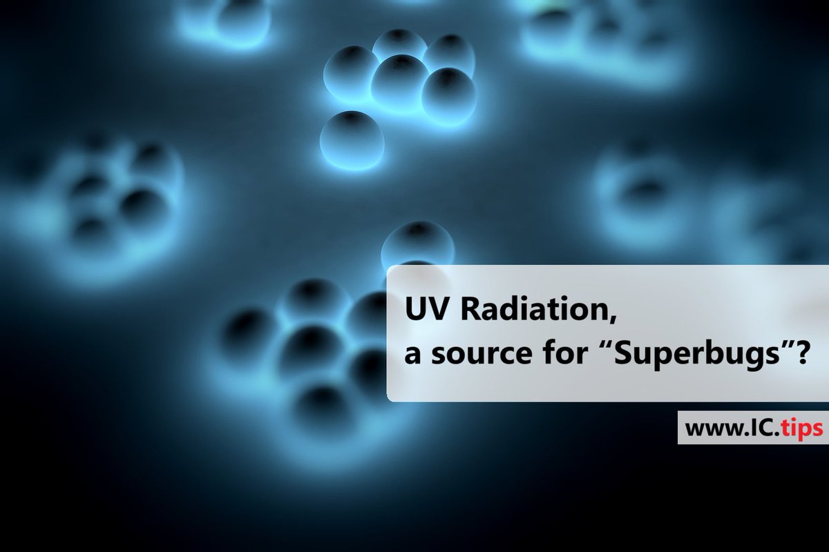 UV Radiation, a source for “Superbugs”? 

"That which does not kill us makes us stronger.”

Read our latest article here: 
infectioncontrol.tips/2024/01/29/uv-…