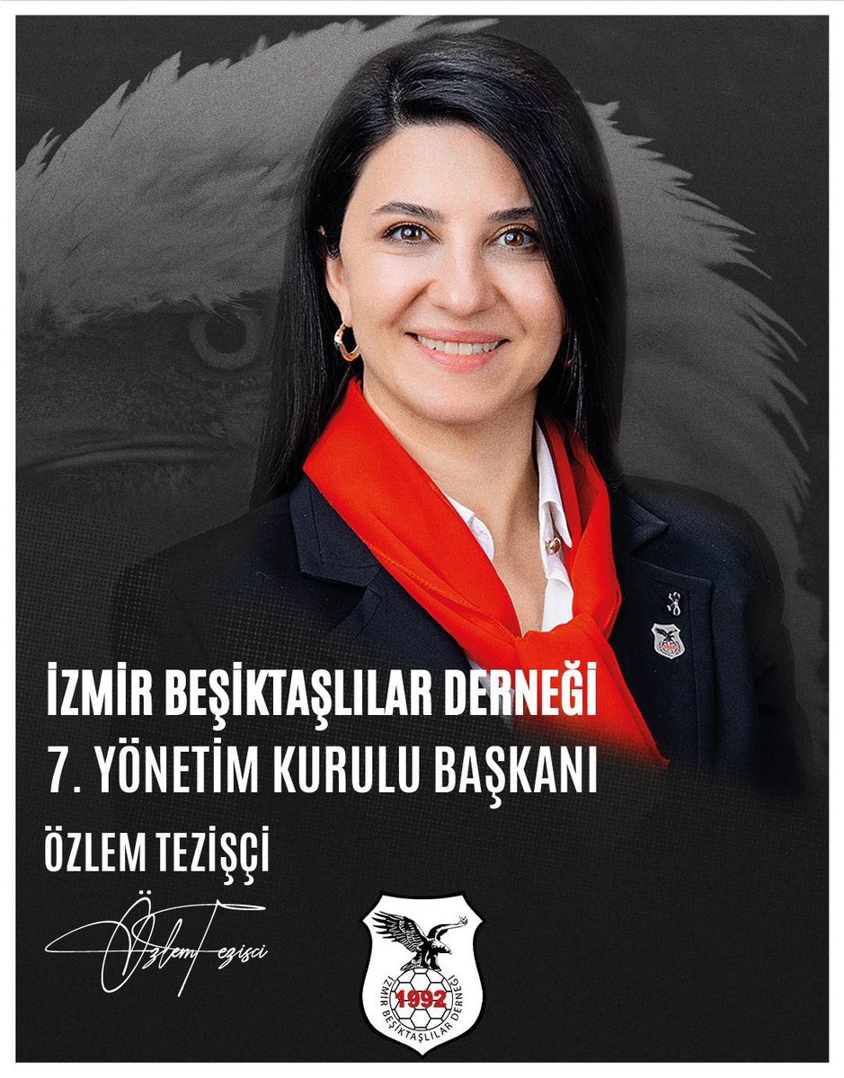 İzmir Beşiktaşlılar Derneği genel kurulunda 500 üyenin katılımı ile yapılan seçimde, 32 yıl sonra ilk kez bir kadın başkan seçilmiştir. Sn. Özlem Tezişçi ve ekibini tebrik ediyorum. İzmir farkını gösterdi.
