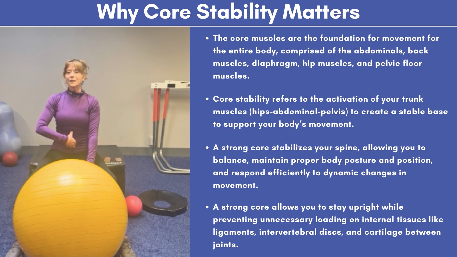 Core Stability: Why It Matters-Mangiarelli Rehabilitation