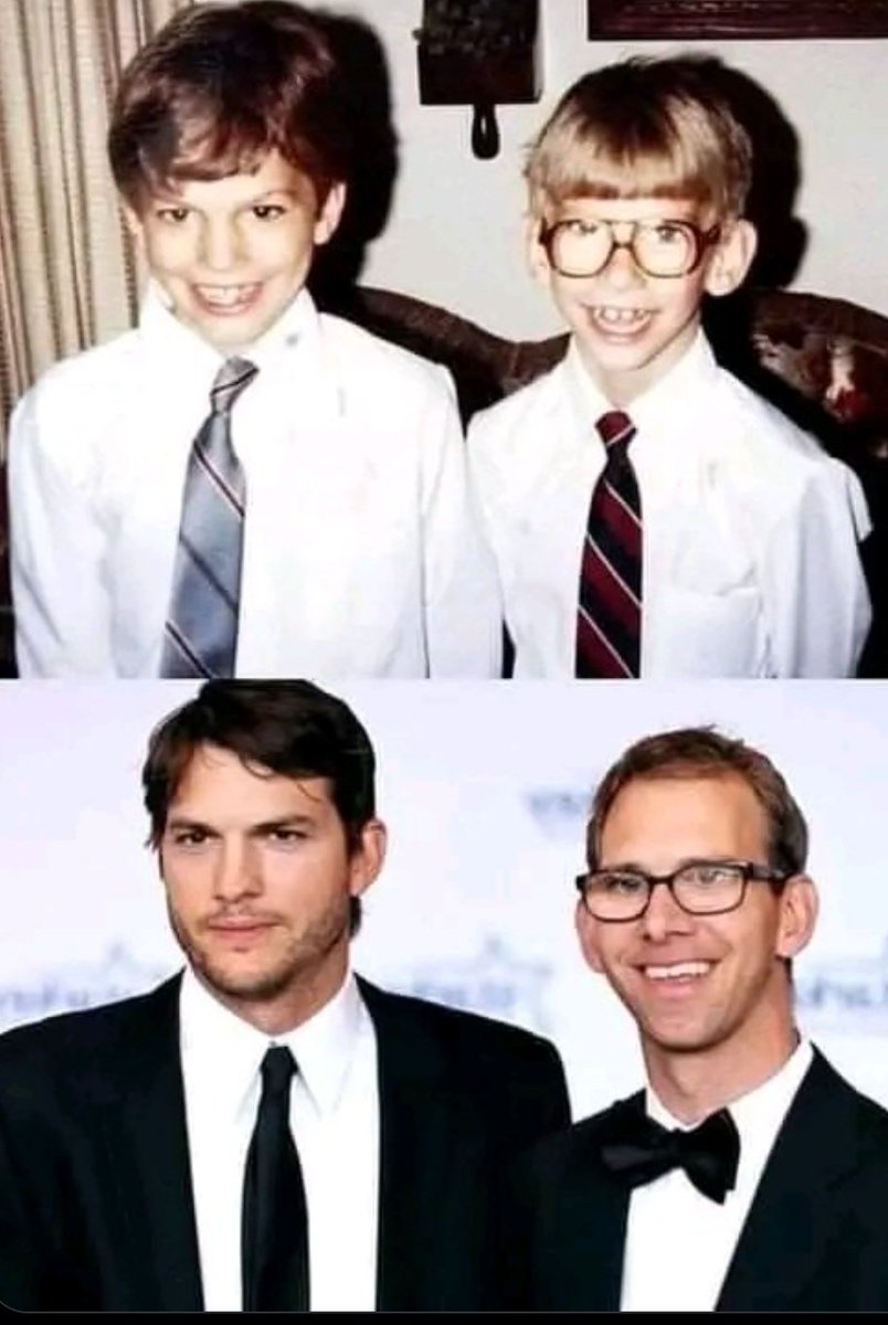 masoom_siii's tweet photo. Twin brothers were born in an American family in 1978. The brother, who was five minutes older, had a healthy heart, and the younger one also suffered from cardiomyopathy and cerebral palsy. However, this tragic circumstance only brought the boys closer. The "older" brother always took care of the "younger", helped him, motivated him. And even when a sick boy at the age of 13 needed the heart of a voluntary donor, a healthier brother wanted to commit suicide so that his heart could be transplanted to his brother. The vital organ was found on time, and the "older" boy went to the studies of a biochemical engineer after school to invent a cure for the disease for his brother and other people. But fate determined otherwise. He became an actor and even a Hollywood star. And the younger brother became a lawyer who defends the rights of children with cerebral palsy. Today, Ashton and Michael Kutcher are active in charity work together!!!
