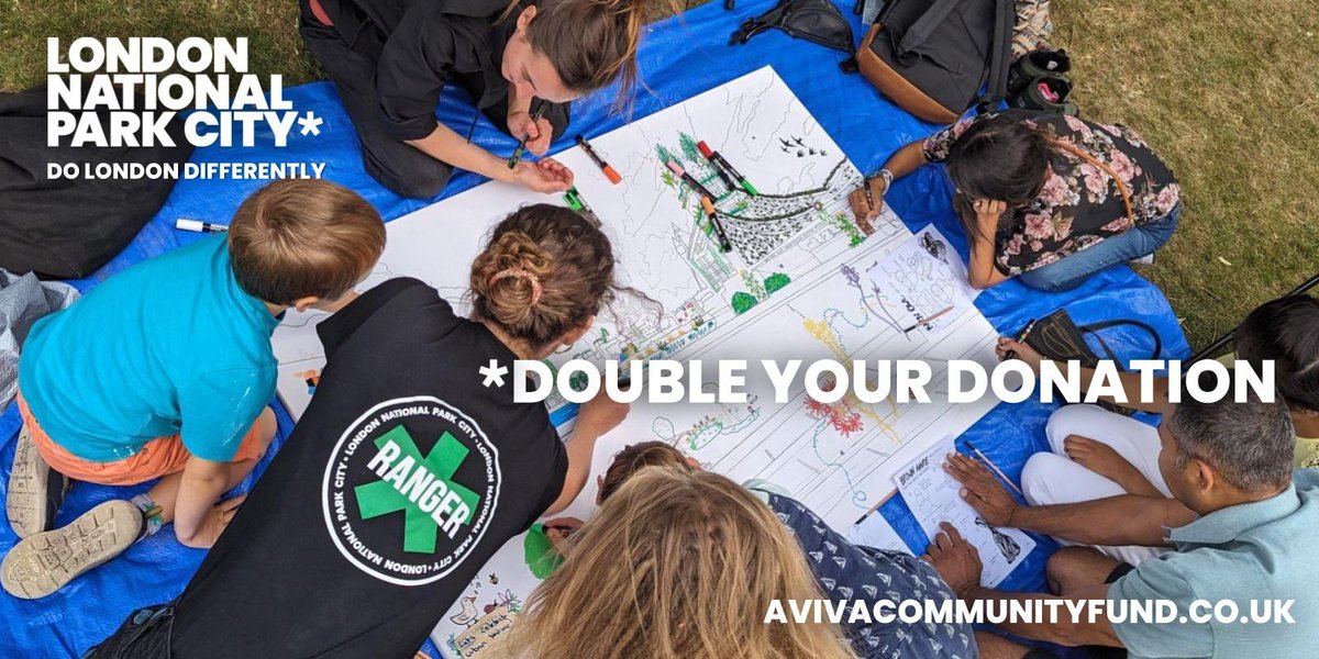 We've got off to a great start with our crowdfunder but we need to do MORE! Lots of lovely rewards available all here avivacommunityfund.co.uk/p/londonnation…

Every penny raised is doubled by match funding and goes directly to support smaller community groups from across London.