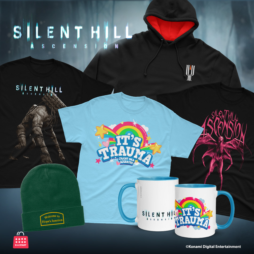 The choices you make... the merch you wear 😱

Now available at the Official Konami Shop:  #SILENTHILLAscension official merch!  
officialkonamishop.com/collections/si…
