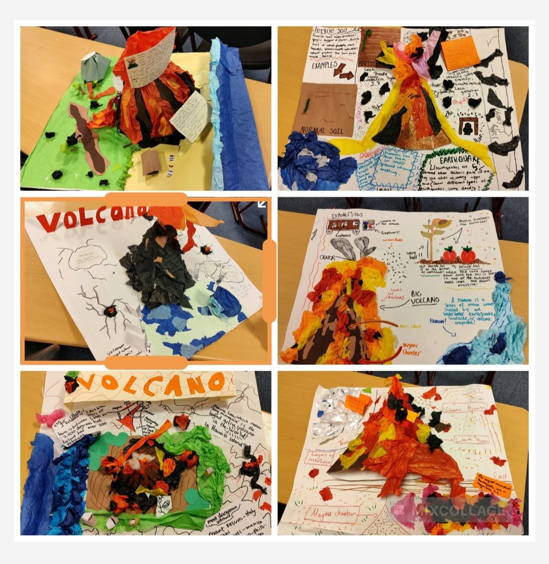 S2 Geography group work task - WOW! 🌟 Absolutely blown away by the level of creativity on show here 🖌️🎨🌋 Finished just in time for Parents Evening on Wednesday 😉 I couldn't possibly pick a winning poster 🏆 @MissWhiteGeog I need your help 🤣 @allsaintsrcsec