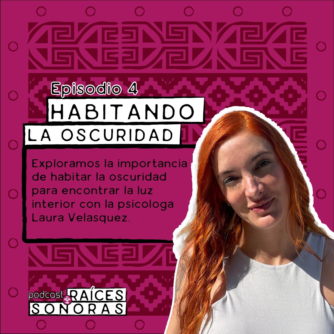 En este episodio hablamos con la Psicóloga Laura Velasquez y ella nos explica cómo habitar la oscuridad se convierte en el camino luminoso hacia el autoconocimiento y bienestar emocional. 🎙️🌿 #podcast  #RaicesSonoras
