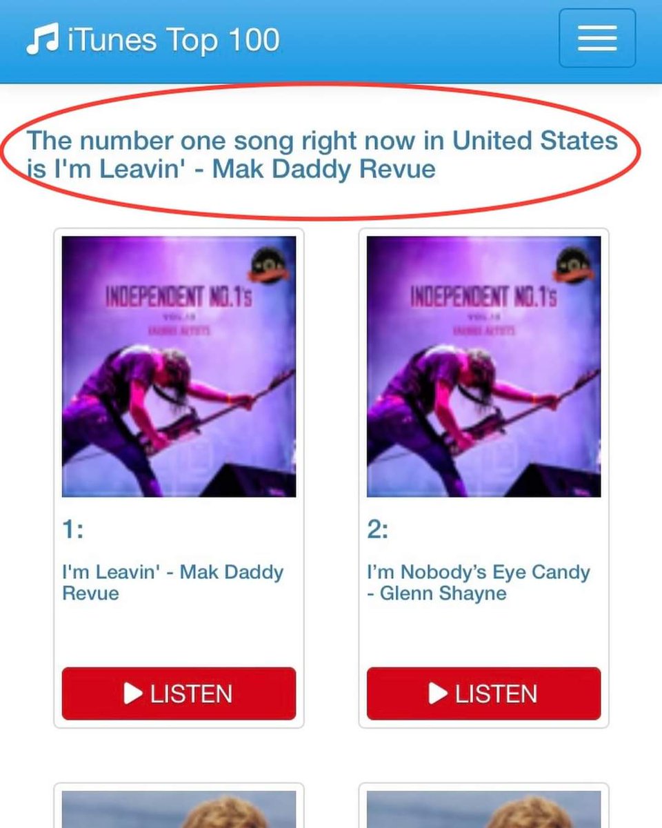 woarecords's tweet photo. #WOAArtist @MakDaddyRevue hits #1 in America on the #Official #iTunesUS #Charts with their single #ImLeavin. Also featured on the #1 charting album #IndependentNo1s Vol.13. The band hit #1 in Canada and the UK Top 10 earlier this month #Easylistening #itunescharts https://t.co/7HDSEQCKNf