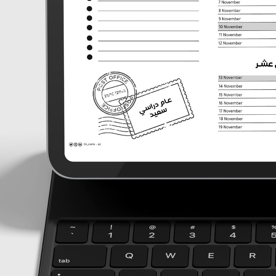 Gh_elarte's tweet photo. التقويم الاكاديمي للترم الثاني ١٤٤٥ / ٢٠٢٤ 
#جامعة_الملك_عبدالعزيز 

يحتوي على أهم المواعيد (الخاصة بالطلاب والطالبات) وفقًا للتقويم الرسمي الصادر من الجامعة بالإضافة إلى مساحة لكتابة مواعيدكم الشخصية. 

رقمي - ورقي 📃🖥

https://t.co/xvxpFEcERo https://t.co/ZSp8e55rbJ