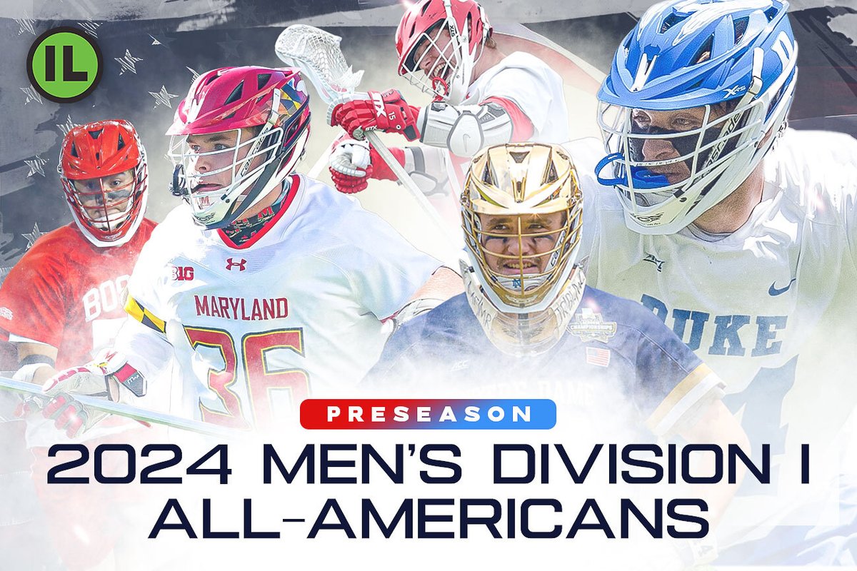 The 2024 IL Media Preseason Men's Division I All-Americans are live! 🤩👇 There's just one unanimous First Team selection: @DukeMLAX attackman and @Tewaaraton winner Brennan O'Neill. 👀 🔗: insidelacrosse.com/article/brenna…