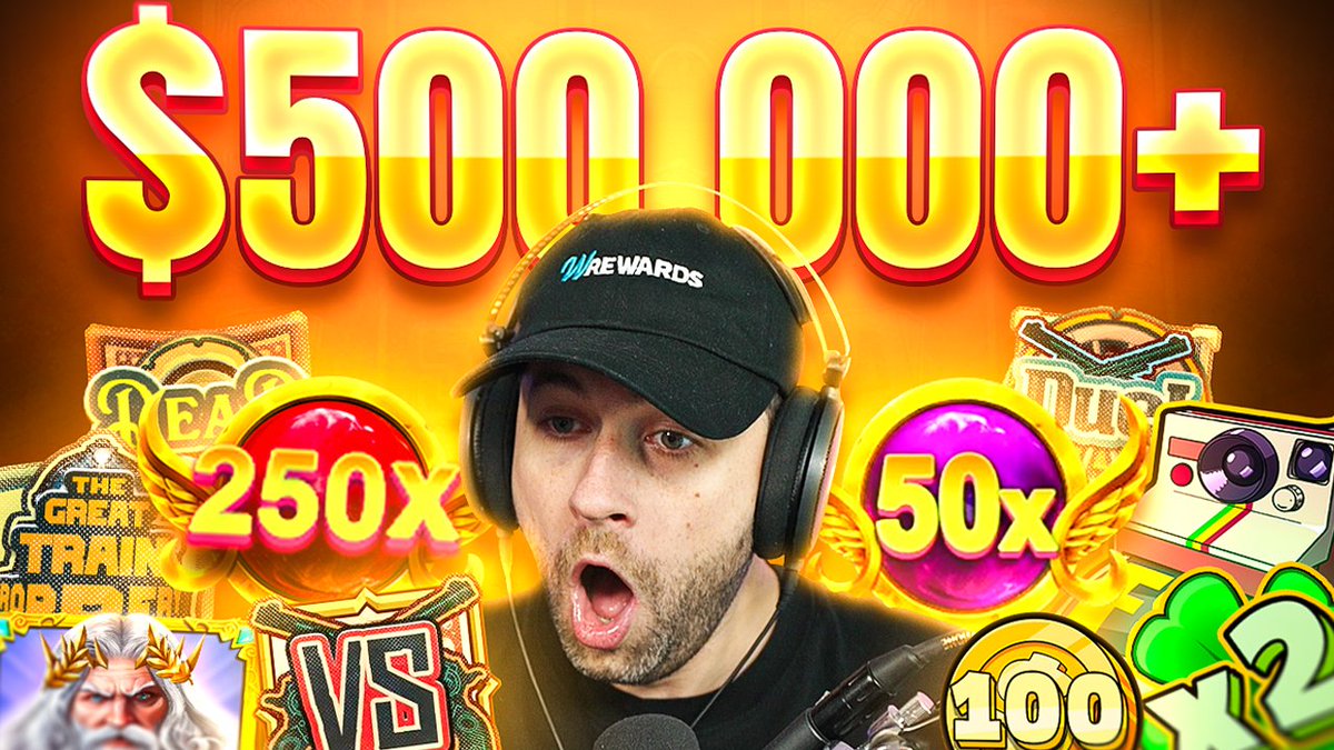 *NEW VIDEO*

WINNING OVER $500,000 doing SUPER DEGENERATE SPINS &amp; BONUSES!! - INSANELY LUCKY!! (Highlights)

Watch it here: youtu.be/fSmDW-7PgZI