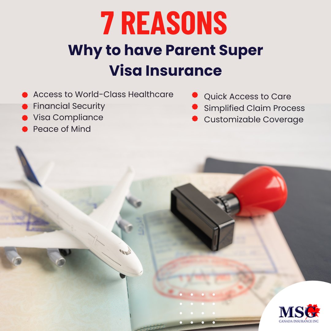 parentsupervisa's tweet image. Here are 7 reasons of why you should have a parent super visa insurance.

#parentsupervisainsurance #visainsurance