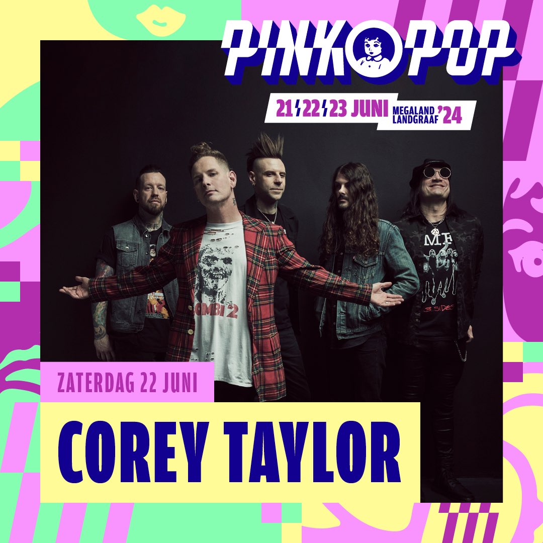 Netherlands, I’ll see you at @pinkpopfest on 22 June. pinkpop.nl/tickets