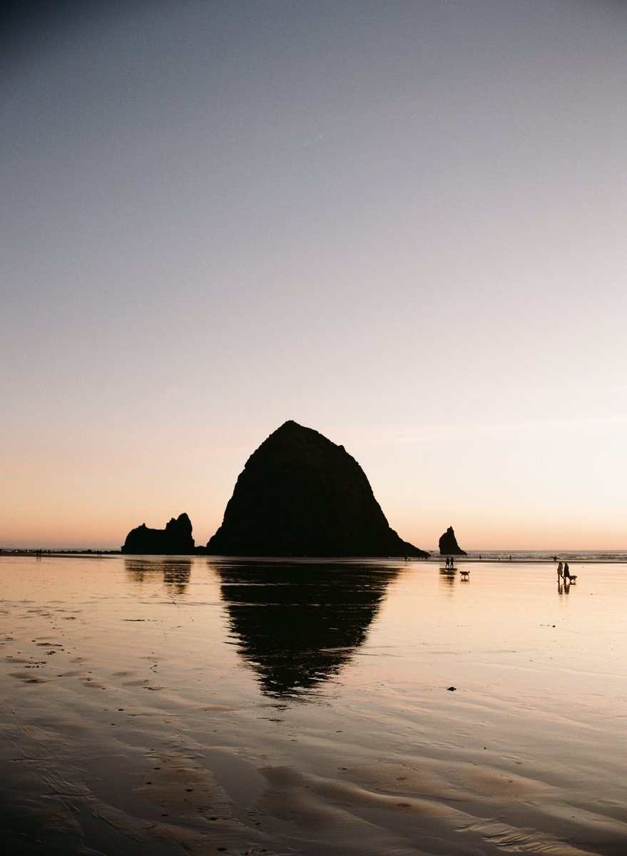 kivraan's tweet photo. Sunset on the Oregon coast 🎞️ https://t.co/VxzhH2Yh4z