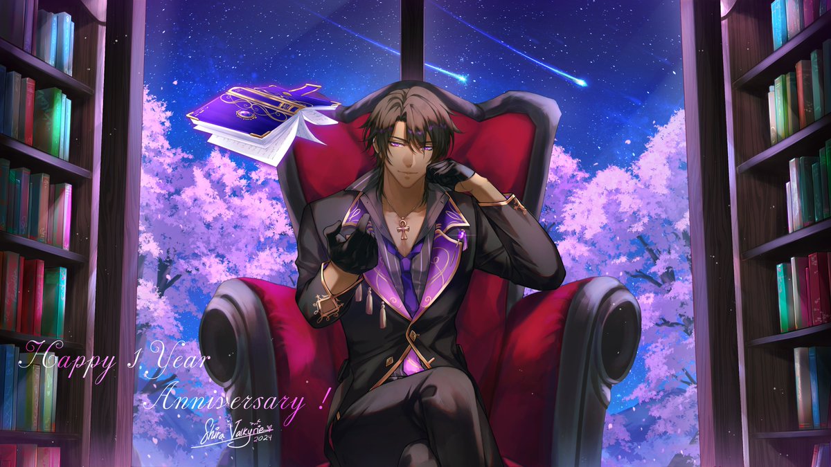 asimimmortus's tweet photo. ๐ 1 YEAR ANNIVERSARY ANNOUNCEMENT!๐
Can you believe it's been a whole year?! I'll be holding a 12 HOUR stream on Jan 31st starting at 11 AM CT! There will be games and guests, but the most important guest is you, Patron! โ๏ธ๐
#Vtuber // #VTuberUprising // #ARTsimImmortus https://t.co/PYcEPsi90p