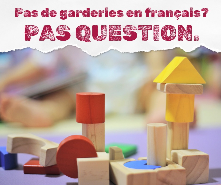 📣 Appel à l'action : Appuyons nos garderies francophones

Le projet de loi C-35 sur les garderies est en danger, et la <a href="/LaCNPF/">CNPF</a> et la <a href="/fcfacanada/">FCFA du Canada</a> demandent votre appui pour protéger l’avenir et le financement de nos garderies francophones : sauvonsnosgarderies.com