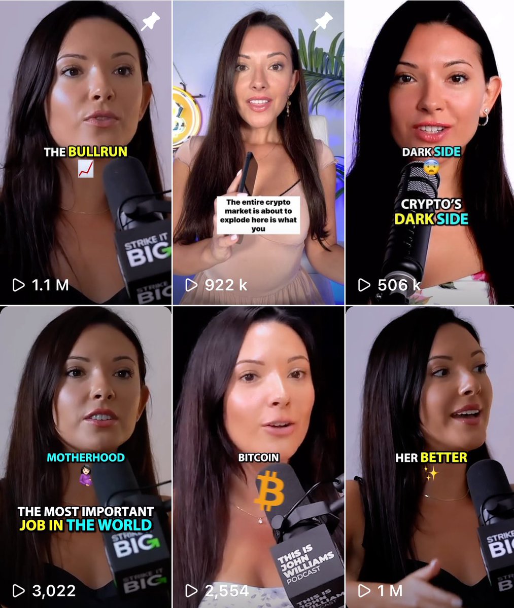 LayahHeilpern's tweet image. Instagram is my favourite app right now reels are blowing up! 

I think I’ve cracked the code. 

Show me another creator getting millions of views on their crypto content.