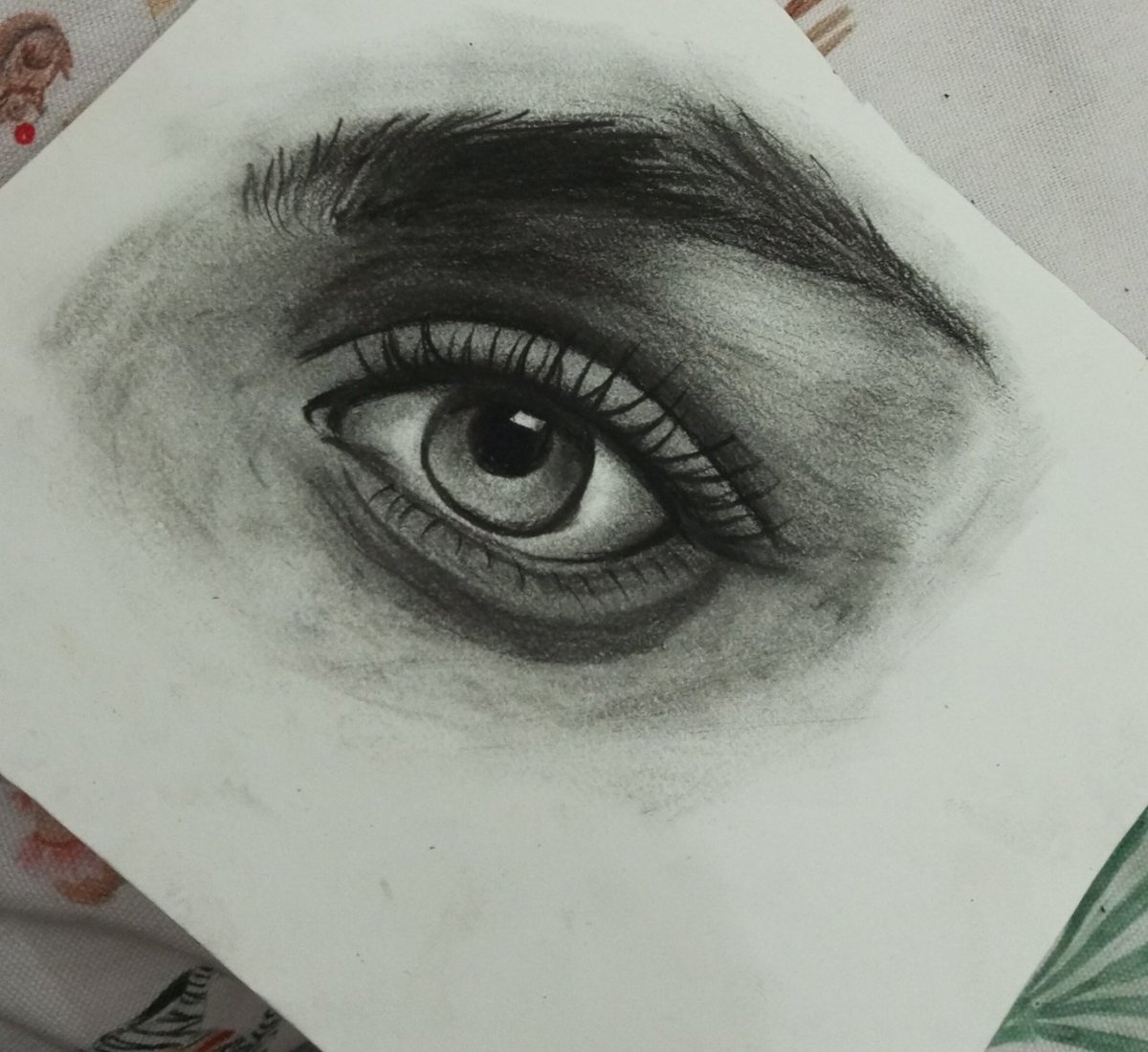 call_me_eesh_'s tweet photo. Finally drew a realistic eye : https://t.co/fstlLIJz68