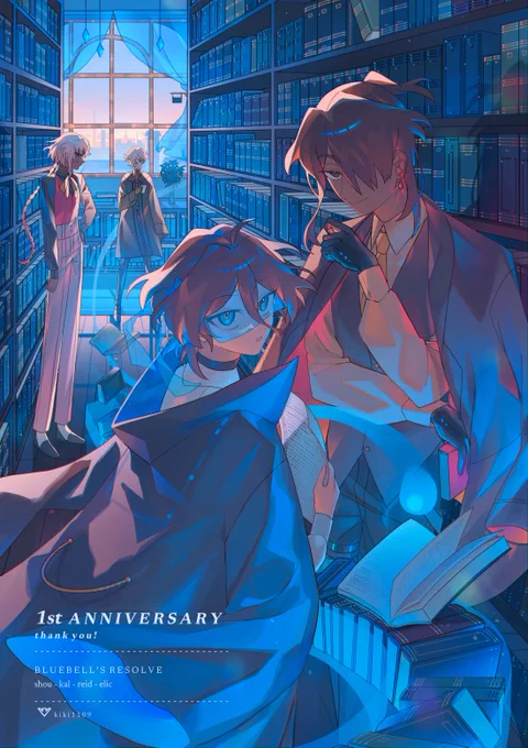 Bluebell's Resolve 1st anniversary!!!!!!!!   (29.01) #oc 