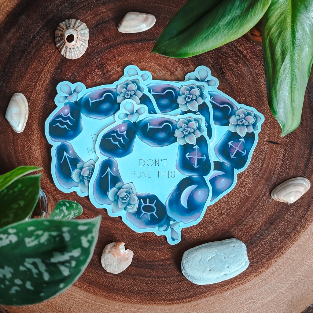 Dobe_Draws's tweet photo. Don't Rune This 🌿 
Happy Monday! Just sharing this silly piece I did. 
➡️ Swipe for the process. 

🖤 Available At: Building Character in Lancaster PA https://t.co/NAWabi6L3A