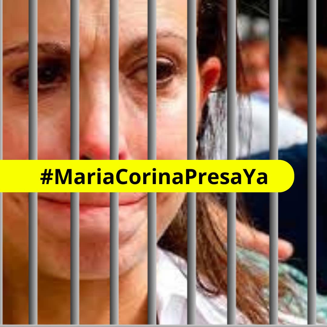 #29Ene
¡#MariaCorinaPresaYa! 🔗