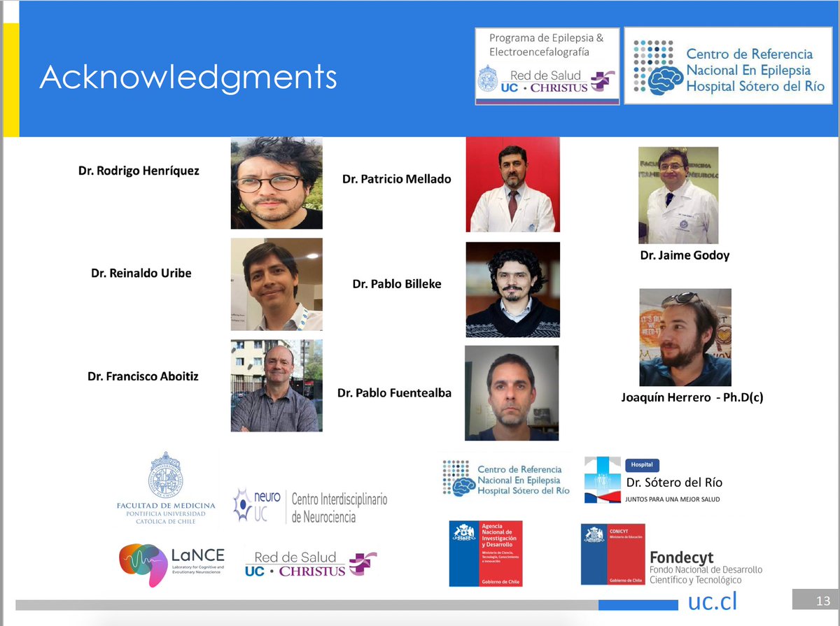 neuropuc's tweet photo. Trabajo de nuestro equipo del Programa de Epilepsia del @FacMedicinaUC @ucchristus y Hospital @SoterodelRio gana el primer lugar en el 1er Congreso de la Sociedad Internacional de Cirugía de la epilepsia organizado por @IESS2024dubai. Gran logro de @DrCantillano y @UribeChile 🧠 https://t.co/Q1LEzfGsRH