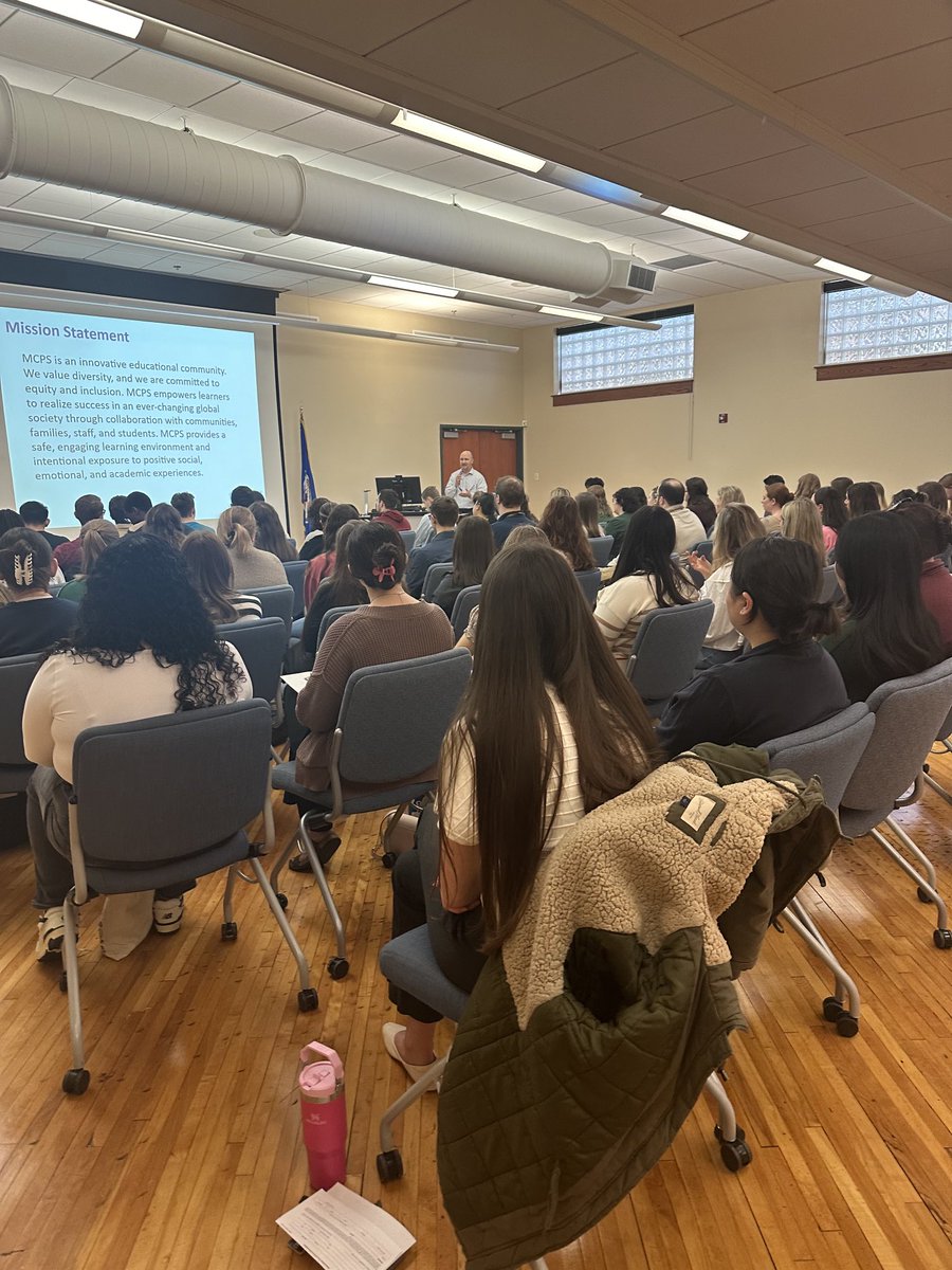 Welcoming our Spring 2024 student teachers to MCPS!  #mcps_va