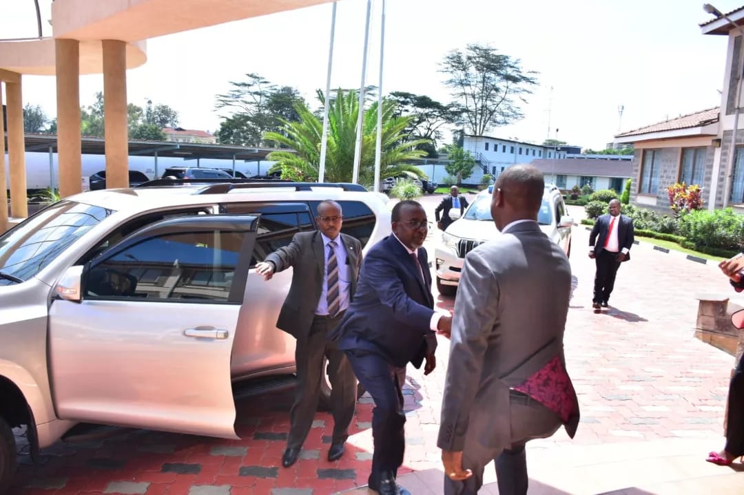 When you humble yourself God will uplift you. Earlier today mega entrance of Livestock Ps @jmueke  at government performance and steering committee.. 
#Nisaasyakwaka