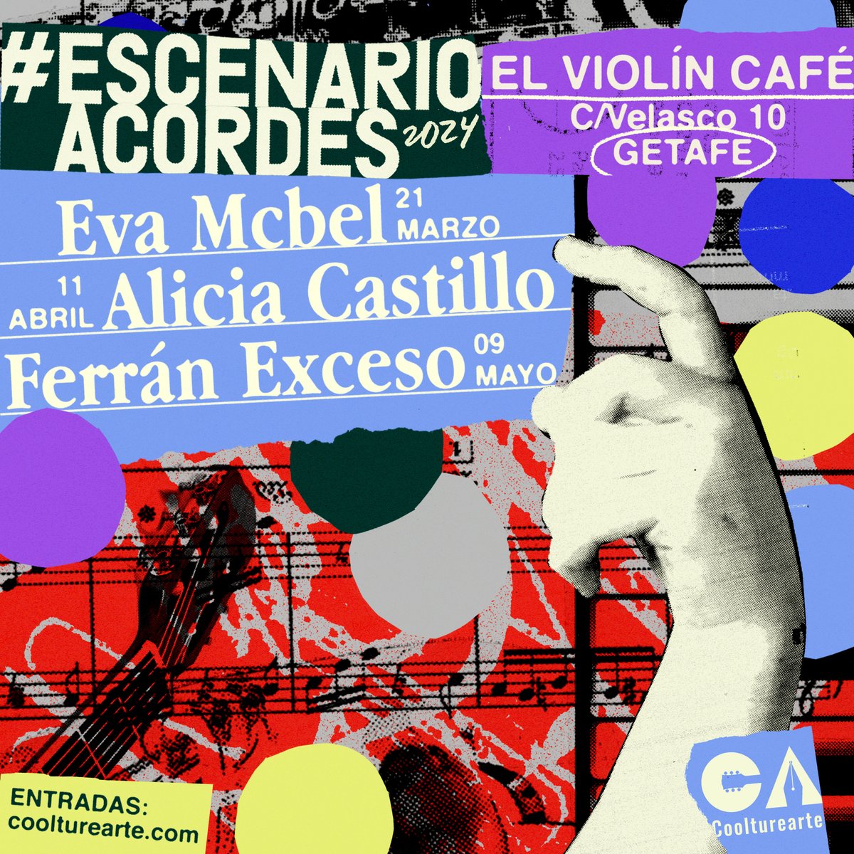 Hoy podemos anunciar que 2024 viene con un ciclo de conciertos nuevo. Bien sabéis que este proyecto es pura vocación militante y por fin hemos conseguido armar otro ciclo.
Gracias a  @EvaMcBel #Aliciacastillo <a href="/FerranExceso/">Ferran Exceso</a>  por sumarse, y <a href="/elviolincafe/">El Violin Getafe</a> 📍

coolturearte.com