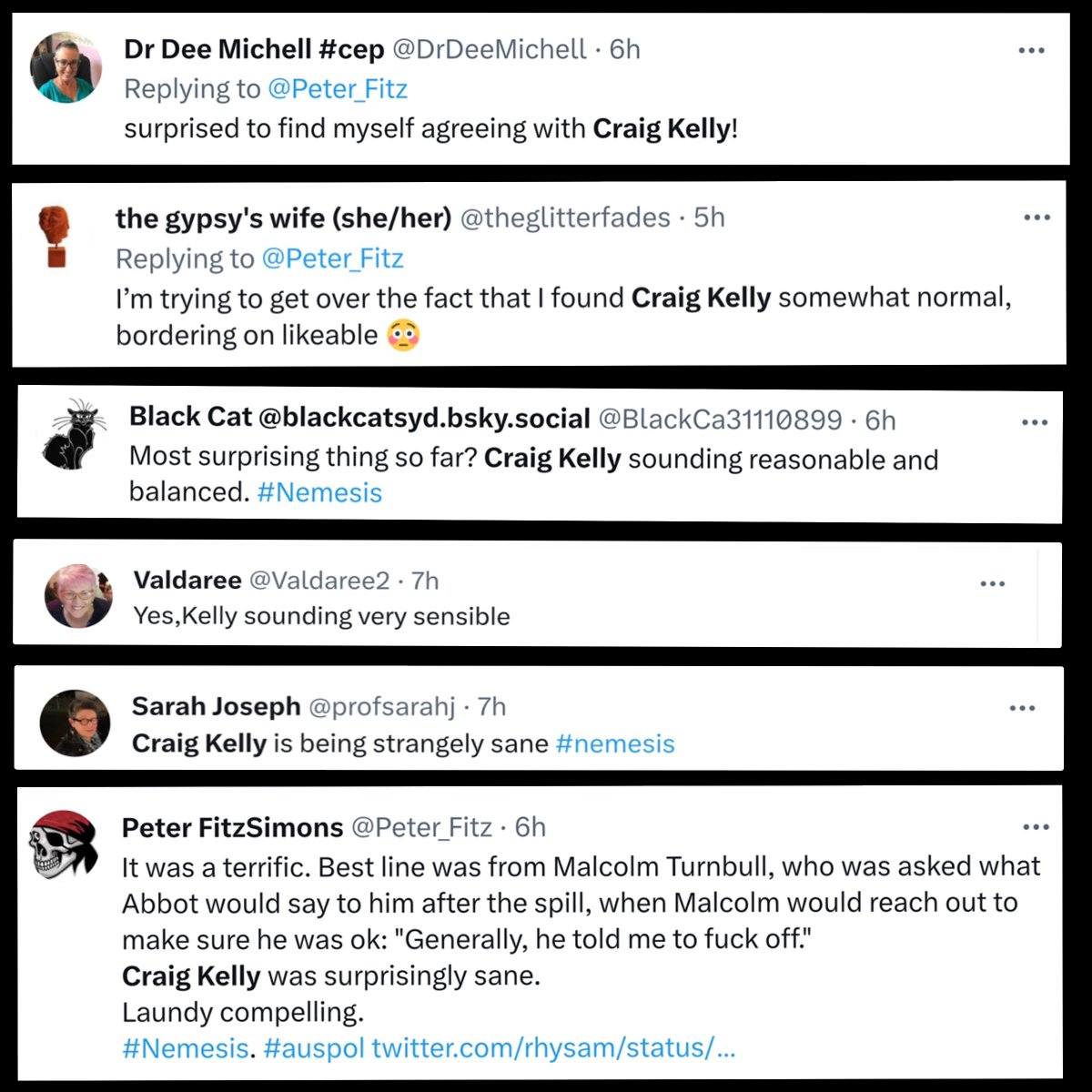 craigkellyAFEE's tweet photo. If only they had kept their minds open and not succumb to the propaganda & hysteria, they might have realised I was right about; 

1. Questioning Pfizer’s "safe & effective" claim

2.  Pulling AstraZeneca of the market immediately when concerns were raised in Europe

3. That the risk from Covid was massive overstated for the young & healthy

4. That children should have never been injected with these experimental agents

5. That APHRA acted as medical fascists - bullying doctors 

6. That the TGA should not have violated the sanctity of the doctor/patient relationship

7. That doctors should not have been stopped from using their professional judgement to advise against the experiment injections and to prescribe HCQ or Ivermectin.

8. That HCQ (not in toxic overdoses) combined with Zinc & Azithromycin (the Zelenko protocol) when started early was highly effective at reducing Covid hospitalisation and deaths - and this is supported by peer-reviewed science. 

9. That Ivermectin works, and work better with zinc & doxycycline - as a prophylaxis, early treatment and treatment for vaccine induced long Covid - and this is supported by peer-reviewed science.

10. That imposing vaccine mandates was an abuse of human rights.

11. The mask mandates were useless and used as a control mechanism 

12. Masking children was child abuse 

13. That your vitamin d status was more important than your vaccine status in avoiding serverve illness & death

14. That lockdowns caused more harm than benefit

15. That Betadine was effective 

16. That the idea of vaccine passport was an abomination 

17. That the Premiers went mad, and were out of control

 18. That state borde closures were a violation of The Constitution 

19. That our health bureaucrats both state and federal were incompetent 

20. That the Fair Work Commission is corrupt for allowing employers to rewrite work place contracts forcing employees to undergo experimental medical interventions.

21. That the WHO can’t be trusted

22. That criminally fraudulent trials to demonise HCQ & Ivermectin were conducted 

23. That the demonisation of HCQ was a mental illness arising from Trump Derangement Syndrome 

24. That HCQ & Ivermectin were criminally demonised to ensure the experimental injections could obtain emergency use authorisation approvals 

25. That the media is faking to report on excess deaths because they fear they are guility as being a cheer-squad for the vaccines 

26. That the Covid vaccines are unsafe and should be pulled from the market

27. That we have no idea what the long-term adverse health consequences will be from the experimental vaccines 

28. That the ABC lied about the approval process for the vaccines, and failed to report the evidence about their ineffectiveness. 

29. That chasing people of the beaches and from parks was insanity 

30. That the Victorian police committed crimes against humanity bashing Victorians

31. The shooting of peaceful protesters in back with rubber bullets as they fled through a public park was an abuse of humans rights 

32. The censorship of alternate opinions to the government narrative cost lives.