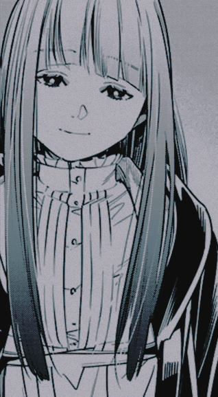 "Good morning , Frieren-sama."

     Giving a soft smile.