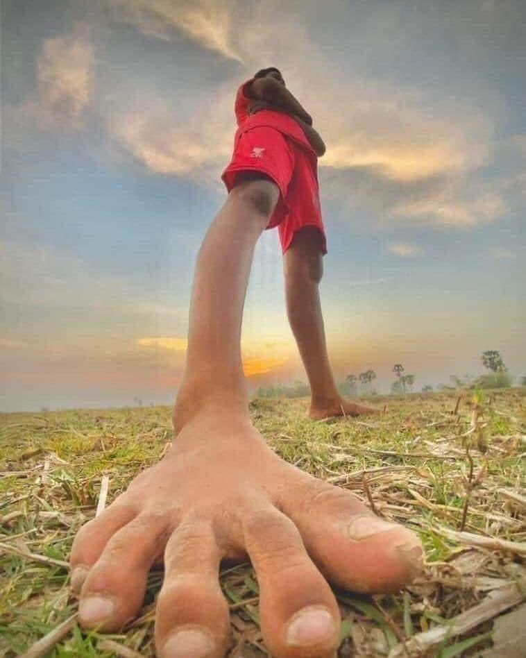 me standing on business