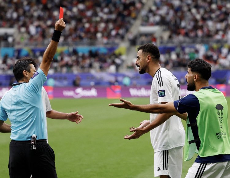 WAHJ_SY's tweet photo. مبروك #منتخب_الأردن الفوز وحظ اوفر لكبير اسيا #منتخب_العراق لا شك بأن خروج منتخب العراق مؤثر ويزعجنا جميعا وماحدث ماهو الا خلاصة بسيطة لسياسة وطبيعة الفكر الإيراني، نعم لك الحق أن تحتفل ومعي الحق أن امارس التشبيح واطردك من استحقاقك.
#العراق_الاردن 
#كأس_اسيا_2023 
#ايمن_حسين https://t.co/E7eWZ9nWmD