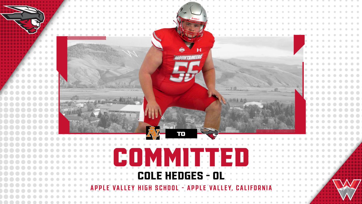 Cole Hedges (@colebird53) on Twitter photo GOD IS GREAT
I am excited to say that I am committed to Western Colorado University! <a href="/CoachR_Sandoval/">R Sandoval</a> <a href="/CoachRMeras/">R.Meras</a> <a href="/coachdowning_/">Nick Downing</a> <a href="/Jas_Bains_12/">Jas Bains</a> <a href="/Coach_Haddan_60/">JT Haddan</a> <a href="/joemclain13/">Coach Joe McLain</a> <a href="/AVSunDevilFB/">Apple Valley Sundevil Football</a> GOD IS GREAT
I am excited to say that I am committed to Western Colorado University! <a href="/CoachR_Sandoval/">R Sandoval</a> <a href="/CoachRMeras/">R.Meras</a> <a href="/coachdowning_/">Nick Downing</a> <a href="/Jas_Bains_12/">Jas Bains</a> <a href="/Coach_Haddan_60/">JT Haddan</a> <a href="/joemclain13/">Coach Joe McLain</a> <a href="/AVSunDevilFB/">Apple Valley Sundevil Football</a>