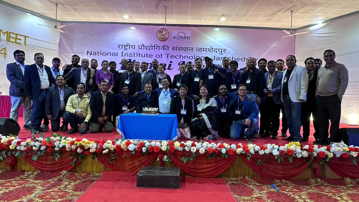 scnitjsr's tweet photo. Thrilled to share the success of NIT Jamshedpur's #alumnimeet! The Golden Jubilee and Silver Jubilee batches, alongside other esteemed alumni, graced the occasion. We honored outstanding alumni for their remarkable contributions across diverse fields.  Also, generous alumni https://t.co/mymDkihvfd