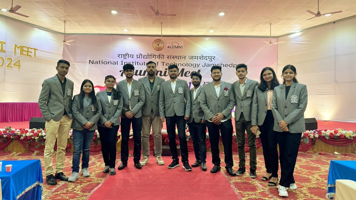scnitjsr's tweet photo. presented #scholarships to deserving students for achievements in various fields.

The day was filled with warmth, laughter, and nostalgia.Special thanks to #NITJAA members, the Students' Council, and Team Alumni Relations for orchestrating a memorable event. https://t.co/JPr9Lcscsu