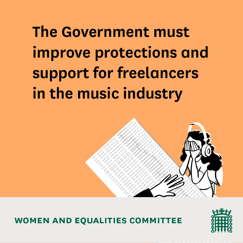 CommonsWEC's tweet photo. 📗 Our report on misogyny in music has been published.

🎵 The report looks at misogynistic attitudes in the industry and how these attitudes impact on the wider society.

Read our recommendations: 

https://t.co/8slIimRPTy

#MisogynyInMusic #MusicIndustry