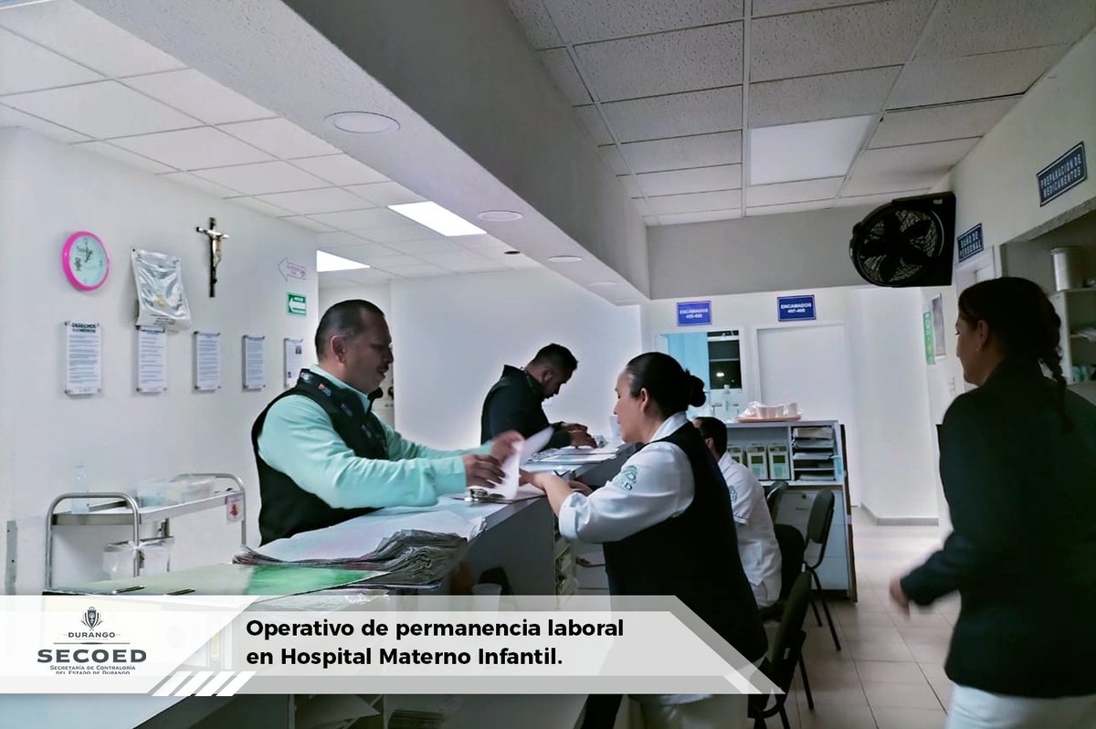 SECOTED's tweet photo. Para prevenir faltas y dentro del Gobierno de @EVillegasV, la SECOED ejecuta operativos de permanencia laboral que garanticen que los funcionarios públicos cumplan con su jornada laboral, visitamos el Hospital Materno Infantil en operativo nocturno durante el fin de semana. https://t.co/IKP2APHXQs