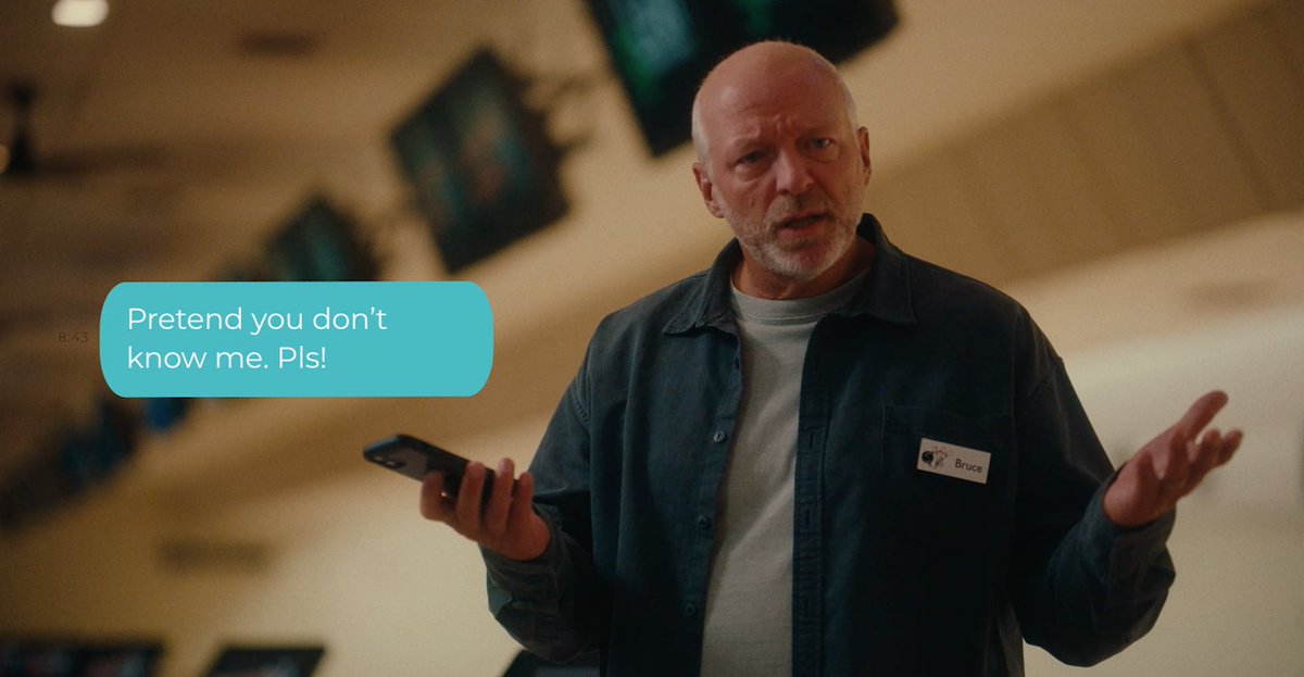 kenarnoldactor's tweet photo. Not only do my kids send me this text…but my wife, friends and relatives to. 

Jeesh. 

Oh well. 

Watch Last Night at Terrace Lanes today!!! Streaming on your favorite platform. 

#lastnightatterracelanes #horror #horrormovies #text #poorBruce https://t.co/m4h8n5pBNJ