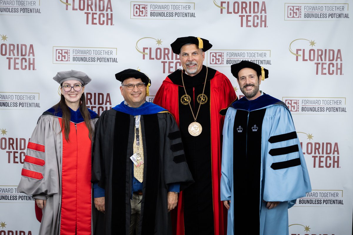 Now it's official! Congratulations, <a href="/FloridaTechPrez/">John Nicklow</a>, on your presidential investiture! We can't wait to see what great things you will lead our university into! It was a pleasure to be there and applaud you last Friday! #NewPrez #FloridaTech #Investiture