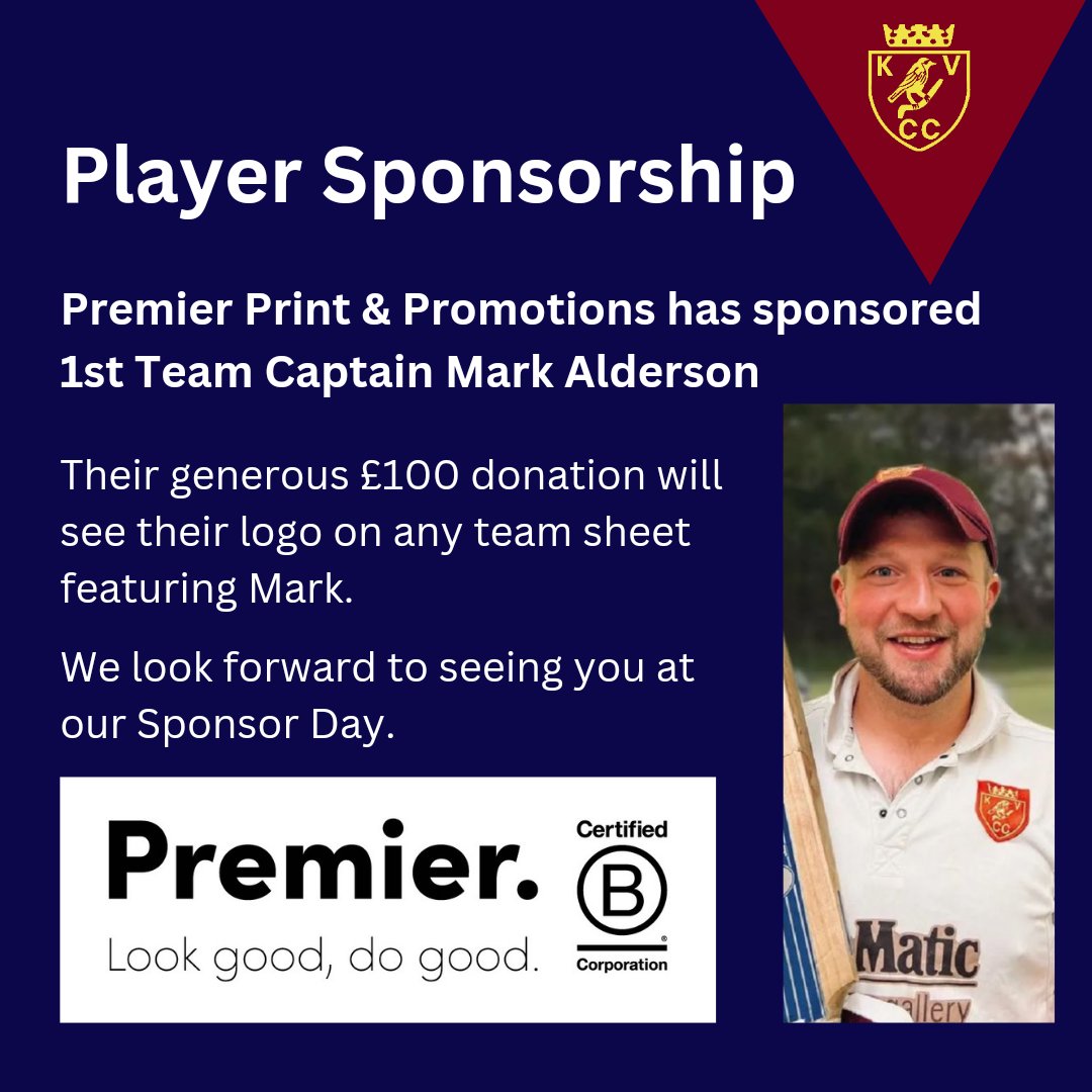 knowlevillagecc's tweet photo. For a donation of just £100 towards our roller fund, you can sponsor a player of your choice and have your logo next to their name on our team sheets. We received over 50k hits on our social media posts last year, so your donation helps your brand get seen online.

#crowdfunding https://t.co/XT4prUxxfs