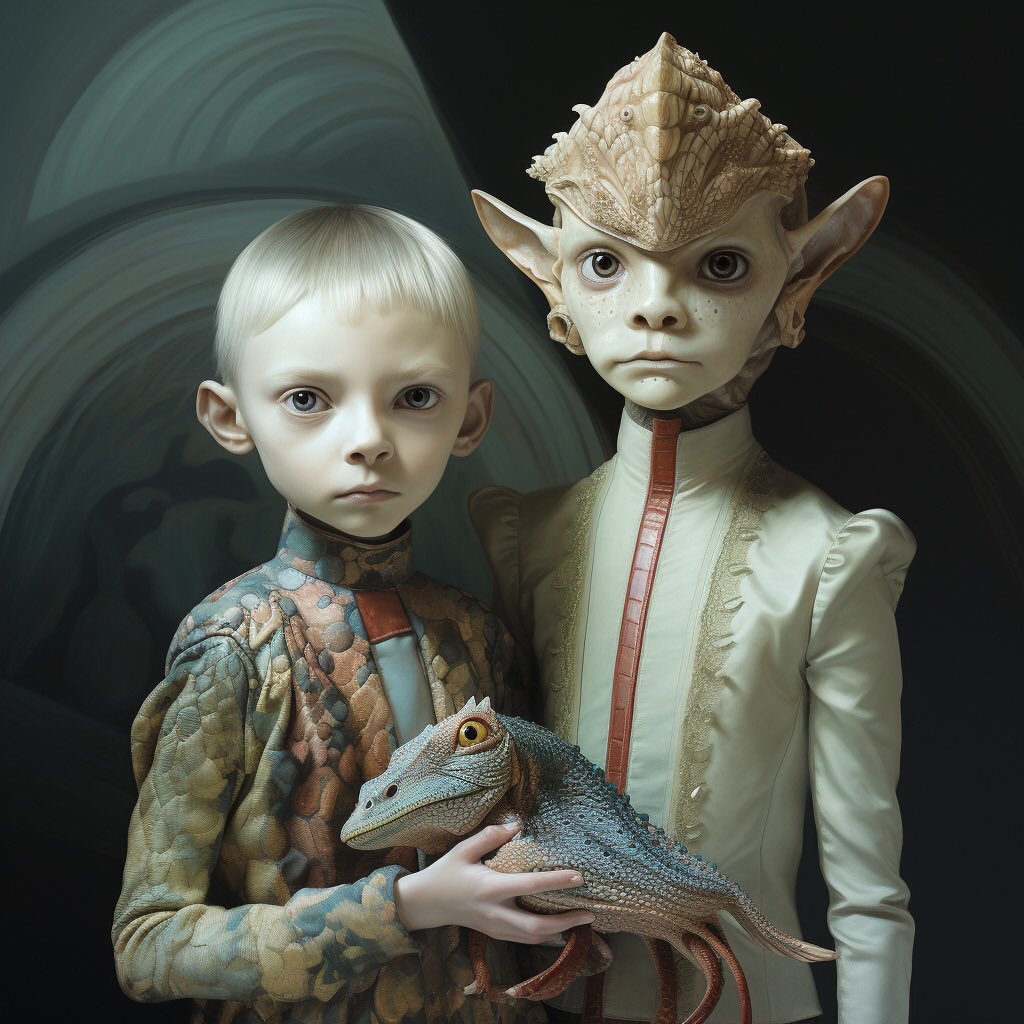 LycusNFT's tweet photo. Hybrids 
#reptilian 
#AIArtwork https://t.co/KjwdbEHbf7